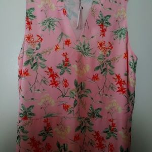 Floral Sleeveless Top